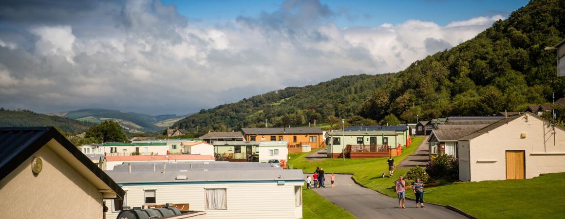 Caravan Holidays in West Wales, Nr Aberystwyth | Clarach Bay